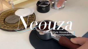 【NEW】NEOUZA Coffee WDT Distribution Tool Accessories Aluminum Handle Built-in Magnet Design 0.4mm 8 Stainless Espresso Powder Stirrer