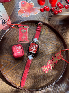 CRAFTSMAN DAI | Magnetic Red Sporty Watch Band