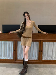 French Autumn New Long Sleeve Dress