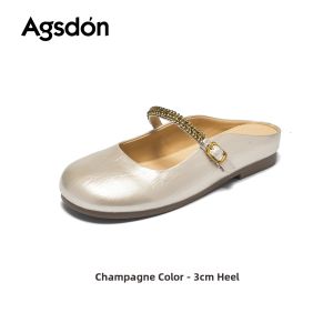 Agsdon | Ballet Flats Slip-On Shoes Summer Outwear