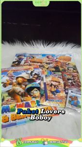 Paket Hemat Aktivitas Edukasi Anak Kartun Boboiboy Lovers