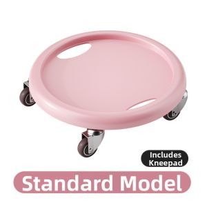Silent Six-Wheel Abdominal Exercise Device