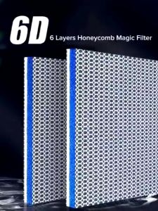 Busa Kapas Filter Nano Aquarium Kolam 8D 8 Layers 30x40x2 CM Import Tahan Lama Bahan Tebal Premium Filter