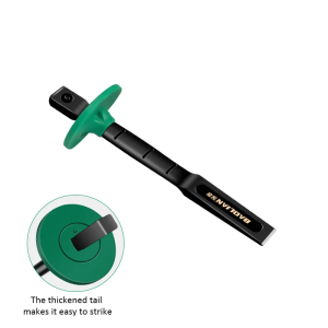 6/8/10/12 Inch Flat Stone Chisel Robust Cold Chisel With Hand Guard Construction Cement Masonry Concrete Stonemason Cut Tool
