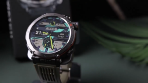 [Senter & UV] Morein Plus Rock1 Smartwatch - 1.7 Layar HD | Baterai 600mAh | Tahan Air IP68 | Kompas | Panggilan Bluetooth | Monitor Kesehatan | Jam Tangan Pria Olahraga