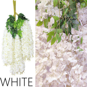 5/10pcs Artificial Flowers Rattan Home Room Wedding Celebration Festival Party Outdoor Garden Arch Wall Garland DIY Gifts Decor