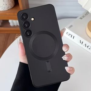 Slim Soft TPU for Magsafe Magnetic Case for Samsung Galaxy S26 S25 S24 S22 Ultra S21 S23Fe Note 10 20 Lens Protection Safe Cover