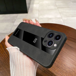 Casing For Honor 400 Pro 5G Luxury Sheepskin Leather Matte Slim Shockproof Anti-fall Protection Business Hard Phone Cover NZ55