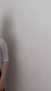 EMILY l V Top l Kaos Spandex l Kaos Wanita Stretch l Kaos Crop Top V Neck