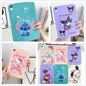 Heavy Duty Cute Cartoon Pattern TPU Back Case For Samsuang Galaxy Tab A7 S6 Lite A8 S7 S8 S9 S7+ S8+ S7 FE 8.0" 8.7" 10.4" 10.5" 11.0" 12.4" SM-T295 T225 T500 X200 P610 P613 T870 T875 X700 X710 Portable Shockproof Cover