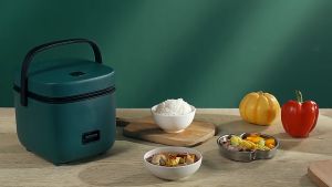 SG [READY STOCK]1.2L Rice cooker mini rice cooker small rice cooker Non-stick pan liners Suitable For 1-2 People Domestic Electric Cooker 電飯煲