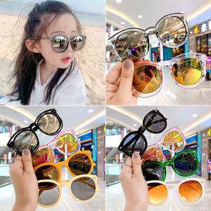 Sunglasses Womens 2024 New Arrival Kids Sun Shade Sunglasses Kids Boys Girl Fashion Fashion Baby Cute Toys