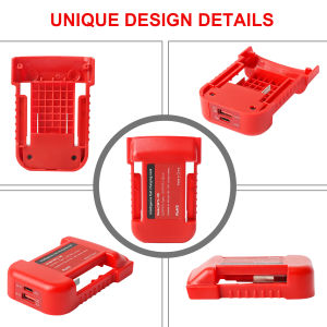 Adaptor for Einhell X Chang Ozito 18V Battery PX-BAT4 4511396 /4511330 /4512042 to PD 22.5W Max QC3.0 UTool Parts Accessories