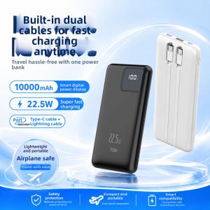 IFKOO | Sạc Dự Phòng Dung Lượng Cao Được Phê Duyệt Trên Máy Bay 3C Certified Với Dây Cáp Tích Hợp