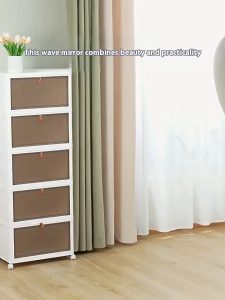 Full Body Mirror With Stand Nordic Dressing Mirror Wave Floor Mirror Whole Body Mirror For Beauty Girl Wave Mirror 160cm/170cm