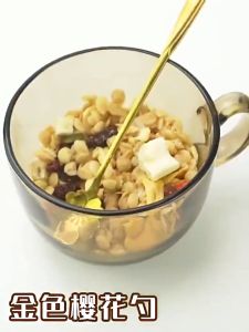 Cốc Ly Thủy Tinh Cỡ Lớn Có Quai Cầm Màu Hổ Phách Vintange Phong Cách Hàn Quốc