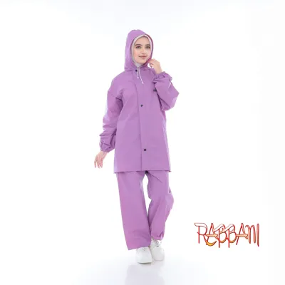 Jas Hujan Akula Jas Hujan Setelan Jaket Dan Celana Pria Wanita Anti Air Bahan PVC 025 RAINCOAT