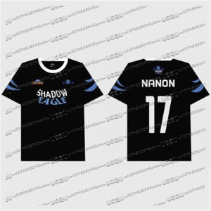 Thai Hot Selling Gmmtv Starlympic Futsal Shadow Eagle Sports Jersey T-Shirt Summer WomenS Fashionable Streetwear Casual Top