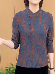 QIAOXIZI | Elegant & Youthful Retro Moms Knit Sweater