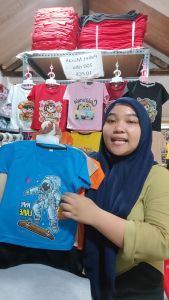 Baju Setelan Kaos Anak Laki Laki Karakter Astronot Cowok Keren Umur 1 - 10 Tahun - Code8.id - DTF