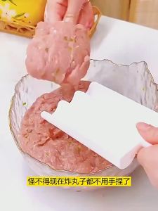 Quadruple Meatball Maker Set Rice Meat Dumpling Mold Fish Meat Ball Making Tool DIY Kitchen Gadgets Cooking Accessories