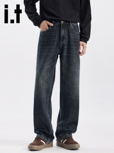 izzue | Summer New Mens Premium Jeans Loose American Cleanfit Long Pants