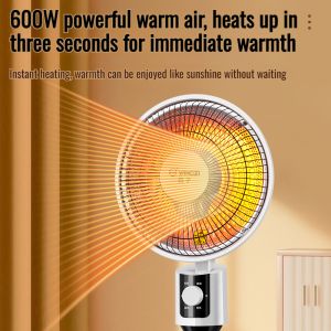 Small Sun Quick Heating Heater Floor Type Electric Heating Fan