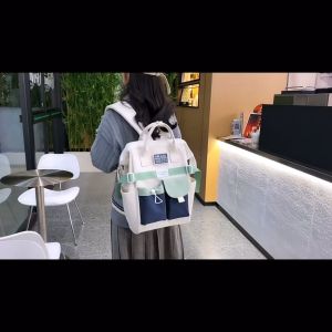 กระเป๋าเป้เกาหลีแฟชั่นใหม่ กระเป๋าเป้สำหรับนักเรียนมัธยมต้นและนักเรียนมัธยมปลาย กระเป๋าแม่และลูกความจุขนาดใหญ่