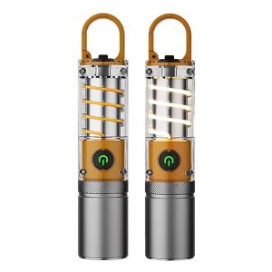 【มาถึงภายใน 2 วัน】🚚ไฟฉาย LED ชาร์จได้ ไฟฉายแรงสูงไกล ไฟฉายพกพา ไฟฉุกเฉิน หม้อแบตใส่หัว นอกบ้าน