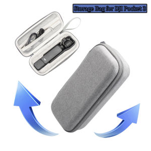 Storage Bag for DJI OSMO Pocket 3 Portable Carrying Bag Portable EVA Hard Protective Case Lightweight Action Camera Storage Case
