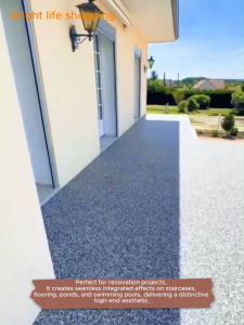 Artistic Paint for Walls & Floors Water Wash & Ceramic Stone Paint Waterproof Stain-Resistant & Eco-Friendly 5㎡ per Bucket