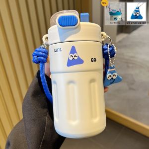 DONGJINGBEIWEI | Bình Nước Thời Trang Cho Phụ Nữ 316 Thép Không Gỉ