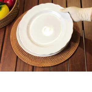 ZEN Piring Dinner Plate Swirl HORECA 26.5 cm