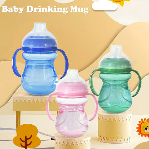 Silicone thick beak duckbill cup PP material 2-8 years old childrens drinking cup heat-resistant drop-resistant light weight