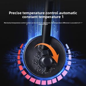 MONLEYTA | Automatic Constant Temperature Fish Tank Heater Small Electric Heating Rod Special For Tropical Fish Aquarium Thermometer