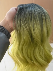 Green Short Cosplay Wig with Bangs – Stylish Anime Costume Wig for Women and Girls. Perfect for Halloween Carnival Cosplay Events Themed Parties Stage Performance Role Play and Daily Fashion Styling. Soft Synthetic Fiber Natural Looking Heat Resis