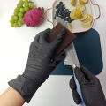 50/100PCS Black Nitrile Gloves Powder Free Waterproof Disposable Gloves for Household Cleaning Food Handling Cleaning Tools. 