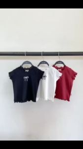 BOHOPANNA - RIBBON TOP WAJIB UPSIZE SIZE KECIL BOHOPANNA - CROP TOP ANAK - PAKAIAN ANAK - KAOS ANAK PEREMPUAN