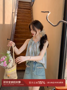 คลาสสิก เรียบง่าย ต่อต้านวัย เดนิม เชือกแขวนคอ กระโปรง ลำลอง ผู้หญิง Mini ผ้าฝ้าย โพลีเอสเตอร์ สแปนเด็กซ์ ไฟเบอร์ไลคร่า กระโปรงทรงเอ