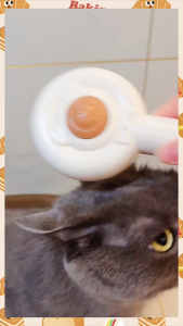 2 in 1 Pet Grooming Brush with Nail Grinder / Self Cleaning Hair Removal Comb / Cat Dog Shedding Brush / 宠物梳毛磨甲器