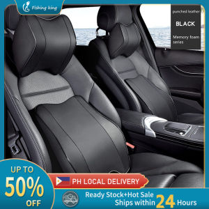 Car Head Rest Pillows, Car Cushions, Lumbar Pillows, Resilient Memory Foam Car Interiors: Enhance Your Driving Comfort