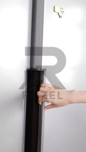 ROZEL Sekat Pembatas Kulkas Organizer Sekat Partisi Klip Serbaguna