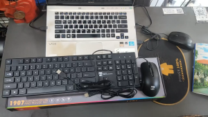 Combo Bàn Phím & Chuột Có Dây USB R8 1907