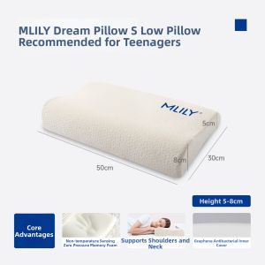 Pressure-Free Neck Support Sleep Aid Memory Foam Pillow