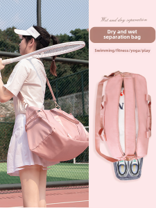 Large Capacity Swimming Bag Womens Professional Equipment Waterproof Storage Bag Yoga Studio Fitness Sports Travel Bag