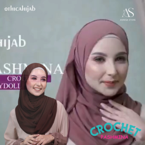 PASMINA ETHICA HIJAB PASHMINA CROCHET
