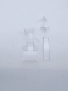 หลอดให้อาหารกุ้งและปลา 17ซม.28ซม.38ซม.แบบอะคริลิคใส สําหรับตู้ปลา