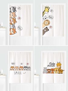 Rèm Cửa Dễ Thương Rèm Phòng Tắm Rèm Che Khuất Riêng Tư Cho Phòng Trẻ Em Không Cần Khoan Phụ Kiện Rèm Cửa Bằng Vải