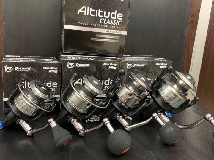 Pioneer Altitude Classic ALT Spinning Reel..Full Size 4000,5000