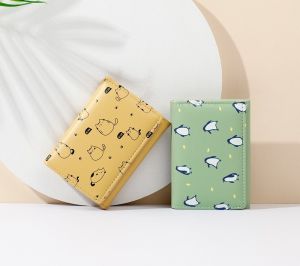 Z.L075 Dompet Wanita Dompet Wanita Kecil Kartun Lucu Dompet Wanita Import Gaya Baru Dompet Lipat Multi-Kartu D248